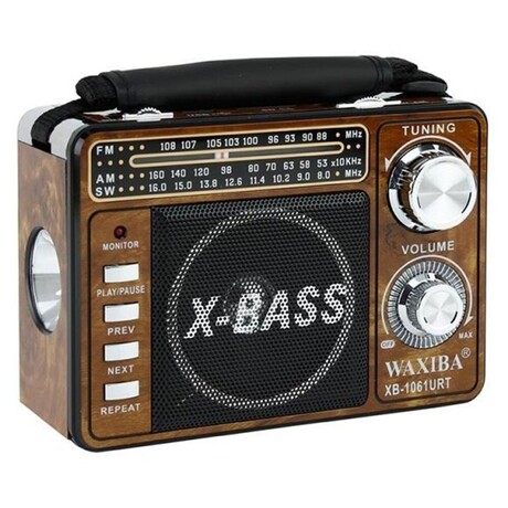MP3 Радио AM/FM с Флашка, SD карта, USB, X-BASS