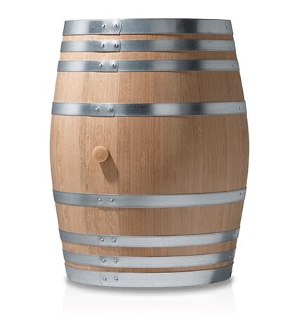 Налични Дъбови Бурета ръчно изработени окомплектовани с Кранче, Поставка, Тапа